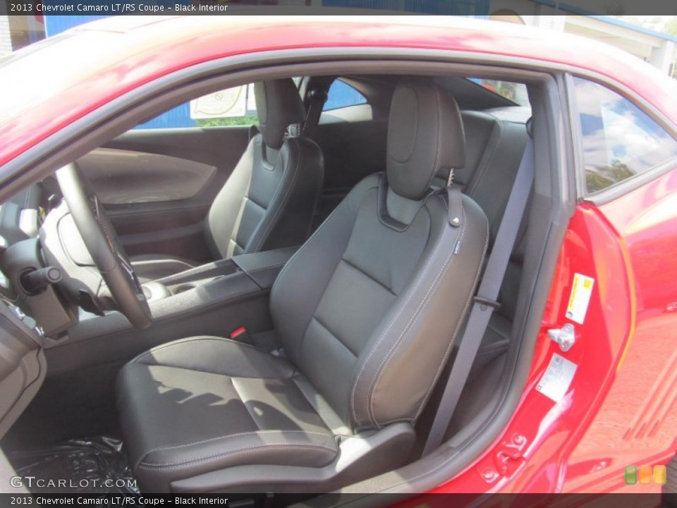 Black Interior Front Seat for the 2013 Chevrolet Camaro LT/RS Coupe #70832166
