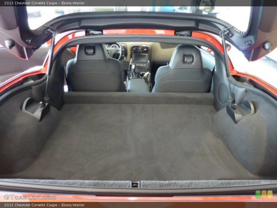Ebony Interior Trunk for the 2013 Chevrolet Corvette Coupe #70837952
