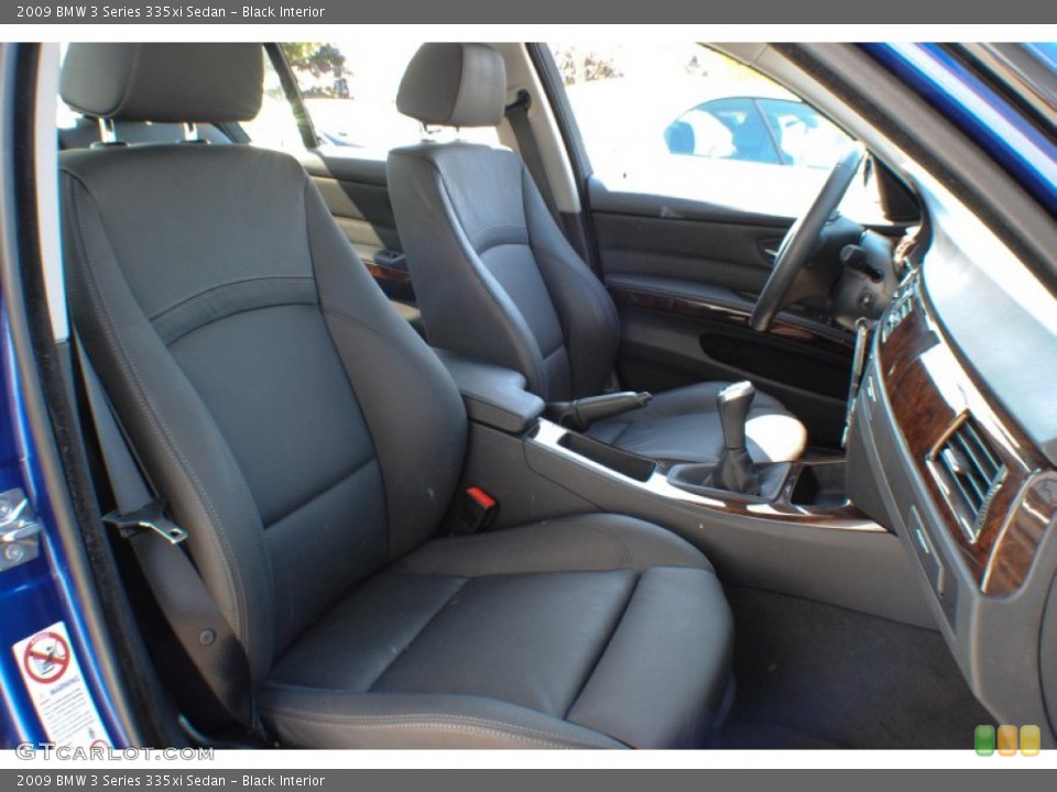 Black Interior Photo for the 2009 BMW 3 Series 335xi Sedan #70838067