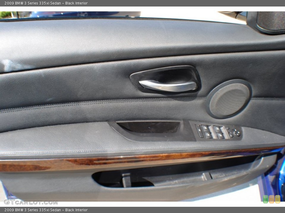 Black Interior Door Panel for the 2009 BMW 3 Series 335xi Sedan #70838076