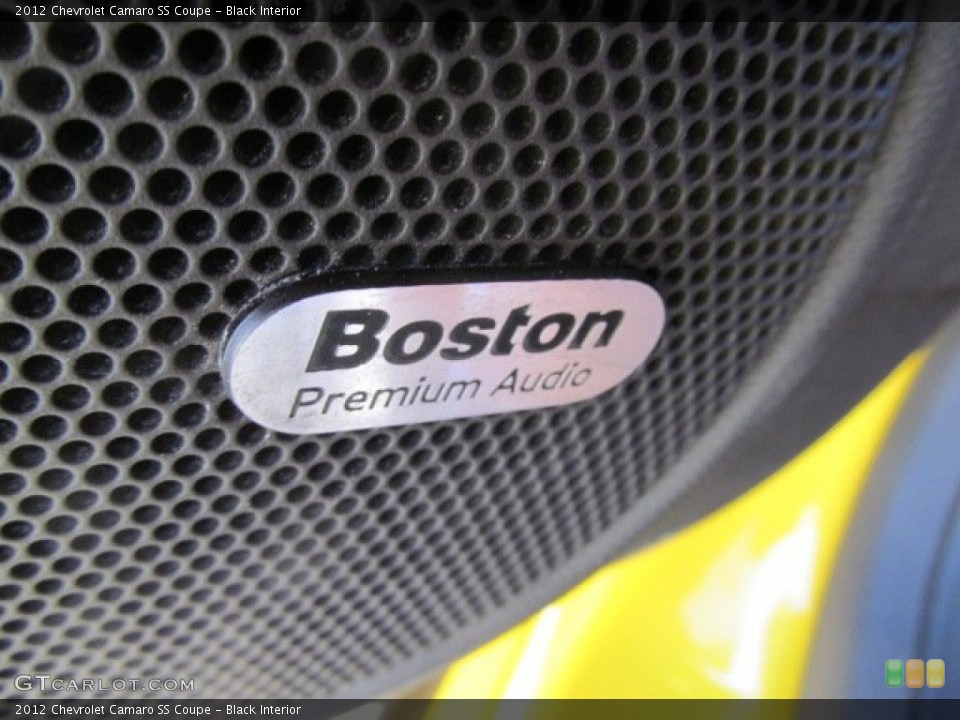 Black Interior Audio System for the 2012 Chevrolet Camaro SS Coupe #70838100