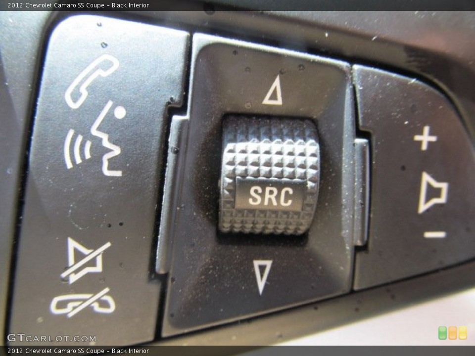 Black Interior Controls for the 2012 Chevrolet Camaro SS Coupe #70838127
