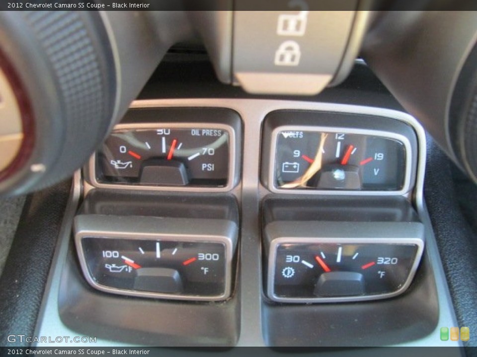 Black Interior Gauges for the 2012 Chevrolet Camaro SS Coupe #70838151
