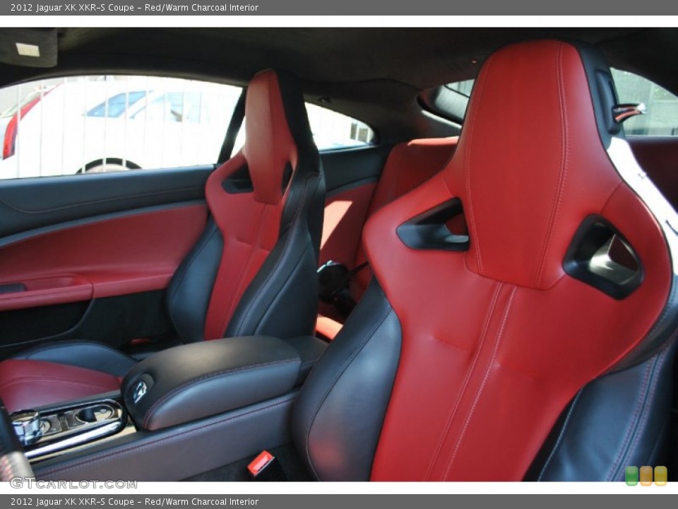 Red/Warm Charcoal Interior Photo for the 2012 Jaguar XK XKR-S Coupe #70840623