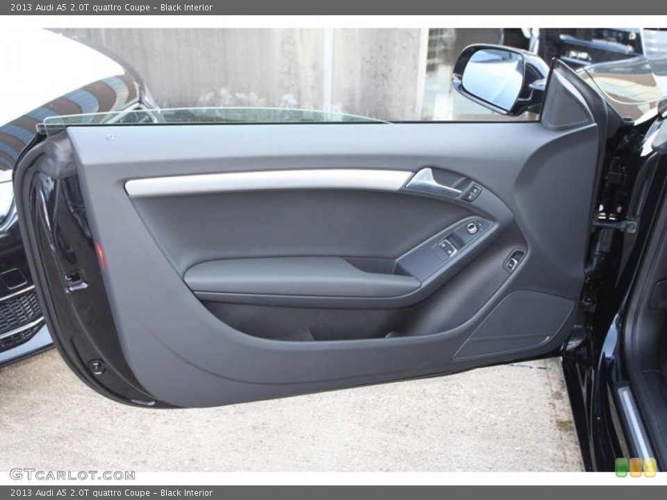 Black Interior Door Panel for the 2013 Audi A5 2.0T quattro Coupe #70841718