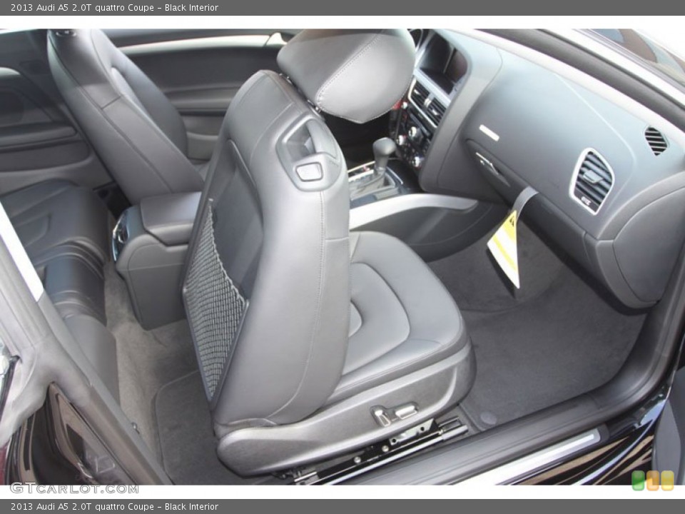 Black Interior Front Seat for the 2013 Audi A5 2.0T quattro Coupe #70841820