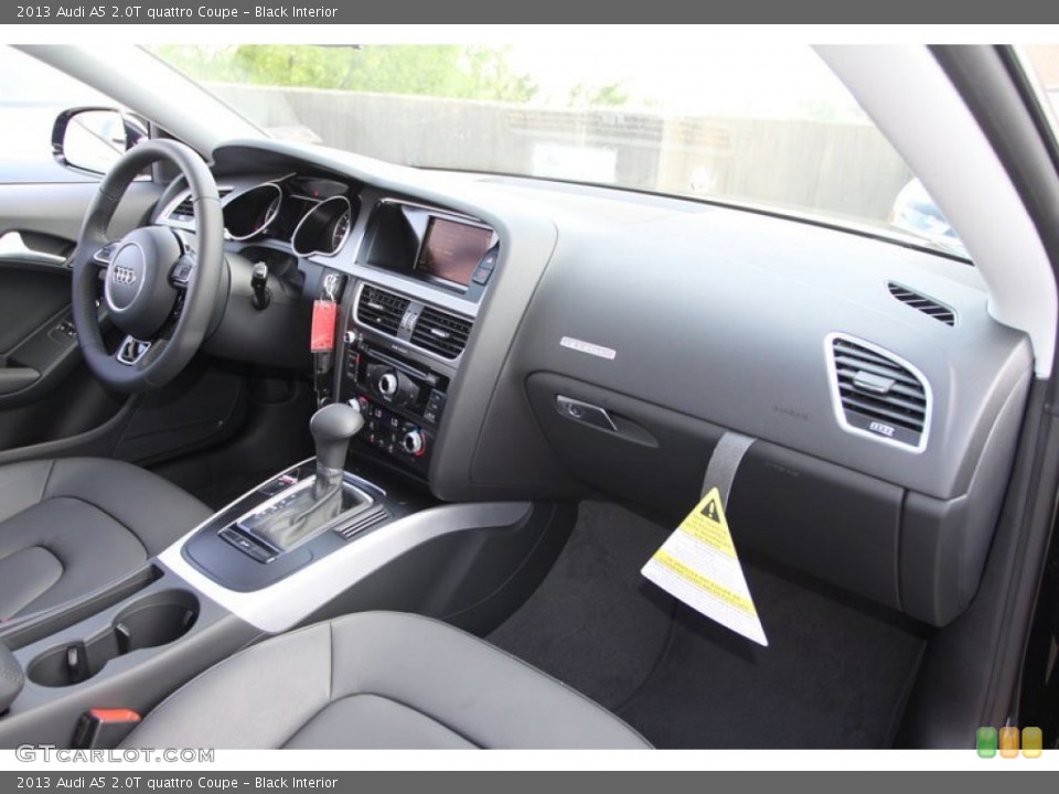 Black Interior Dashboard for the 2013 Audi A5 2.0T quattro Coupe #70841829