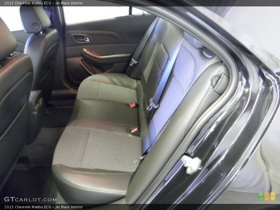 Jet Black Interior Rear Seat for the 2013 Chevrolet Malibu ECO #70842207