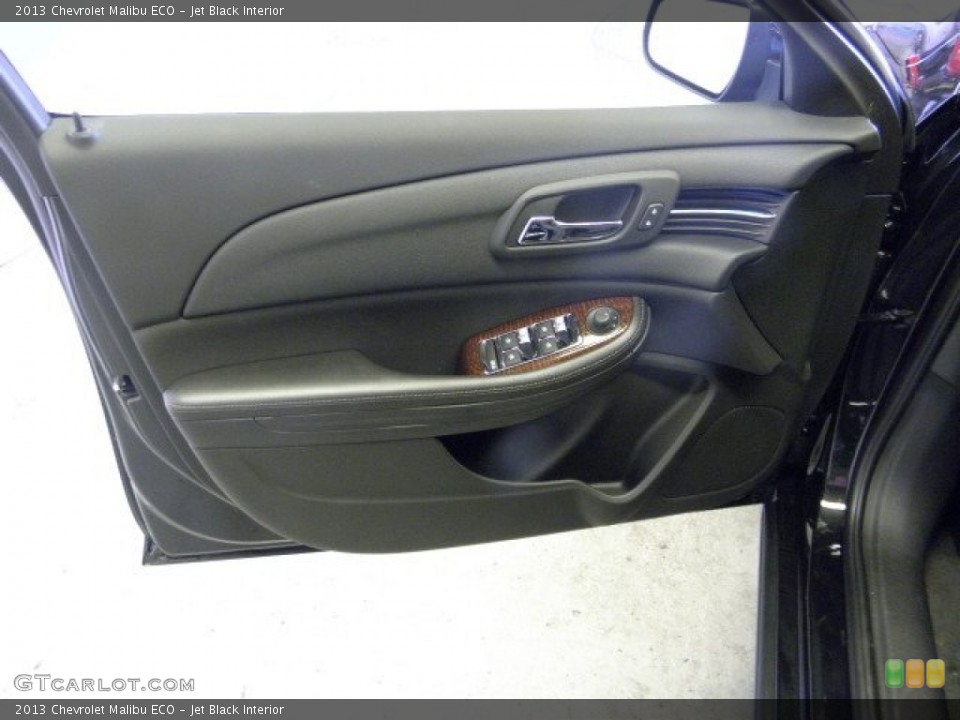 Jet Black Interior Door Panel for the 2013 Chevrolet Malibu ECO #70842216