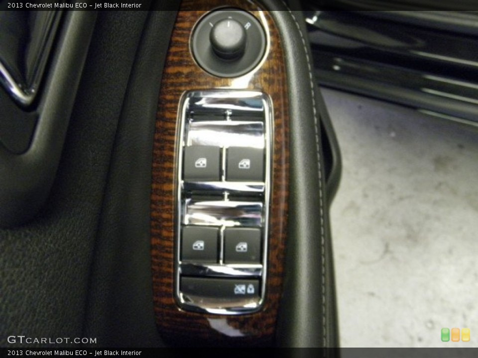 Jet Black Interior Controls for the 2013 Chevrolet Malibu ECO #70842222