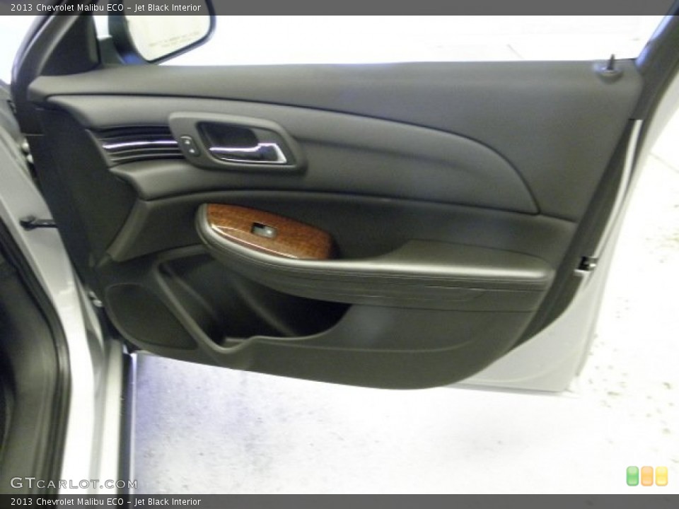 Jet Black Interior Door Panel for the 2013 Chevrolet Malibu ECO #70842354