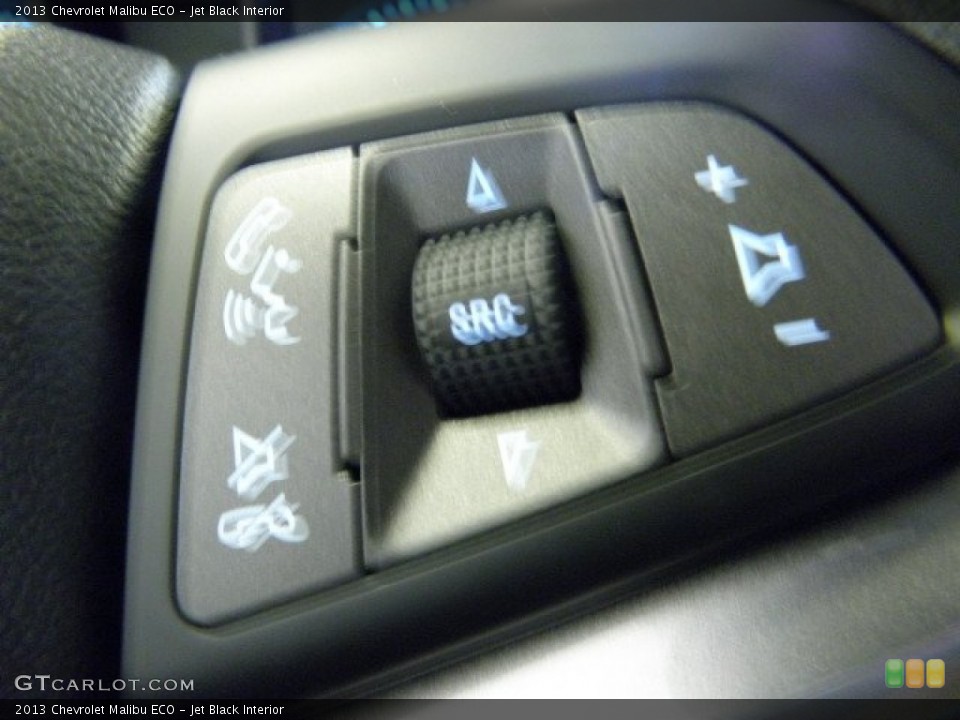 Jet Black Interior Controls for the 2013 Chevrolet Malibu ECO #70842477