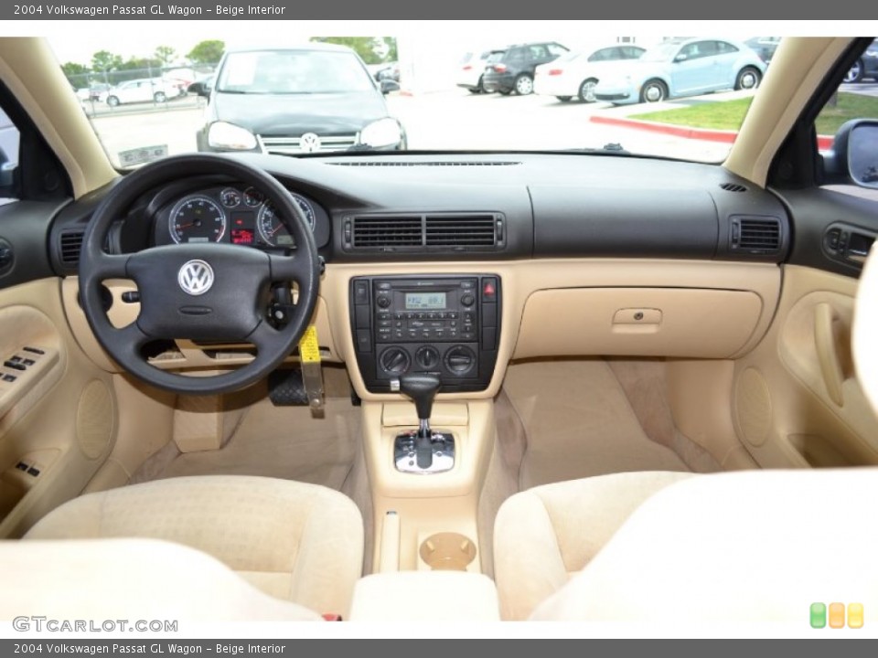 Beige Interior Dashboard for the 2004 Volkswagen Passat GL Wagon #70859889