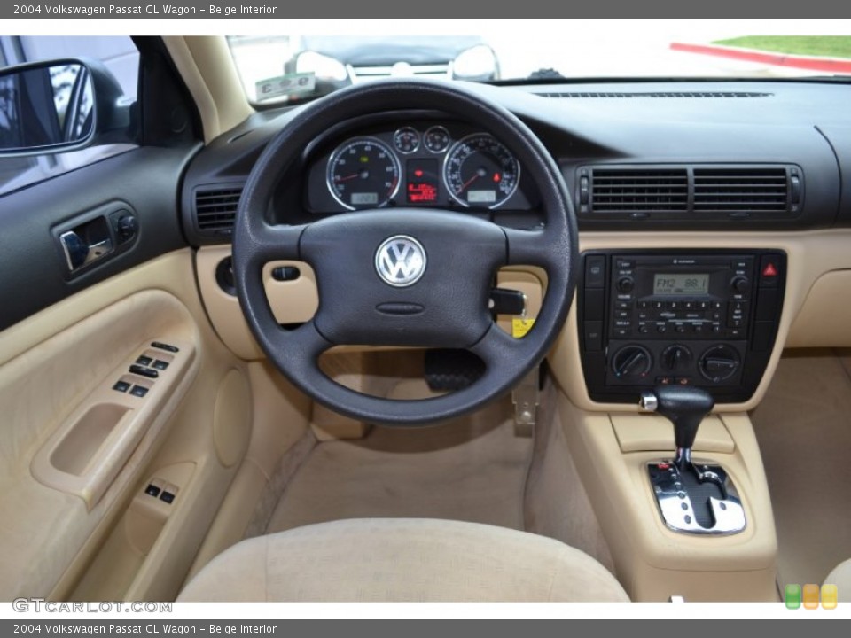 Beige Interior Dashboard for the 2004 Volkswagen Passat GL Wagon #70859895