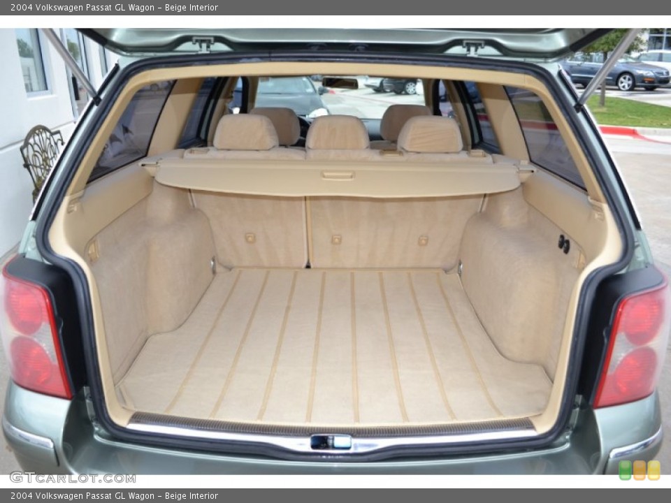 Beige Interior Trunk for the 2004 Volkswagen Passat GL Wagon #70859928