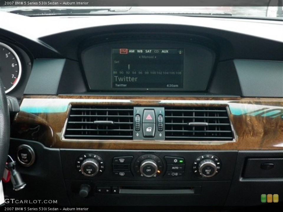 Auburn Interior Controls for the 2007 BMW 5 Series 530i Sedan #70860429