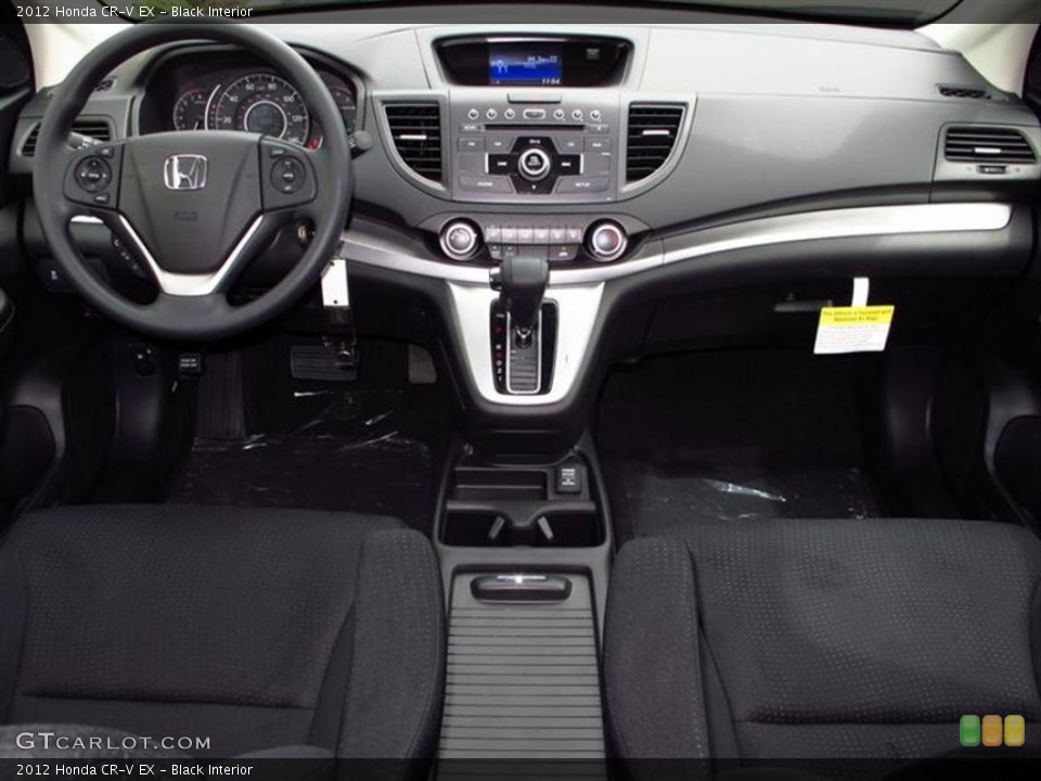 Black Interior Photo for the 2012 Honda CR-V EX #70860684