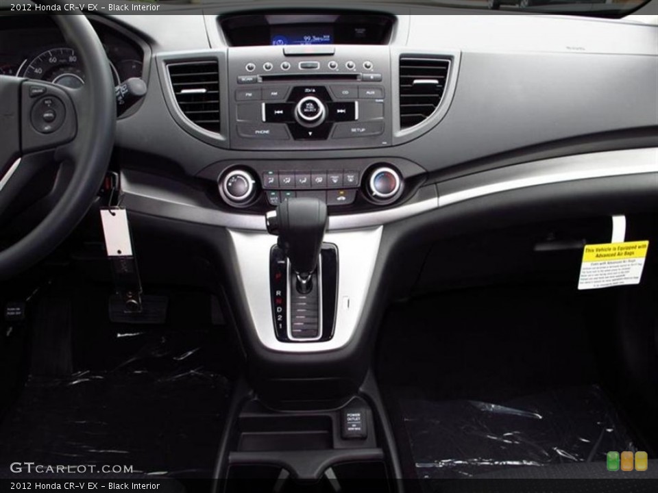Black Interior Controls for the 2012 Honda CR-V EX #70860705