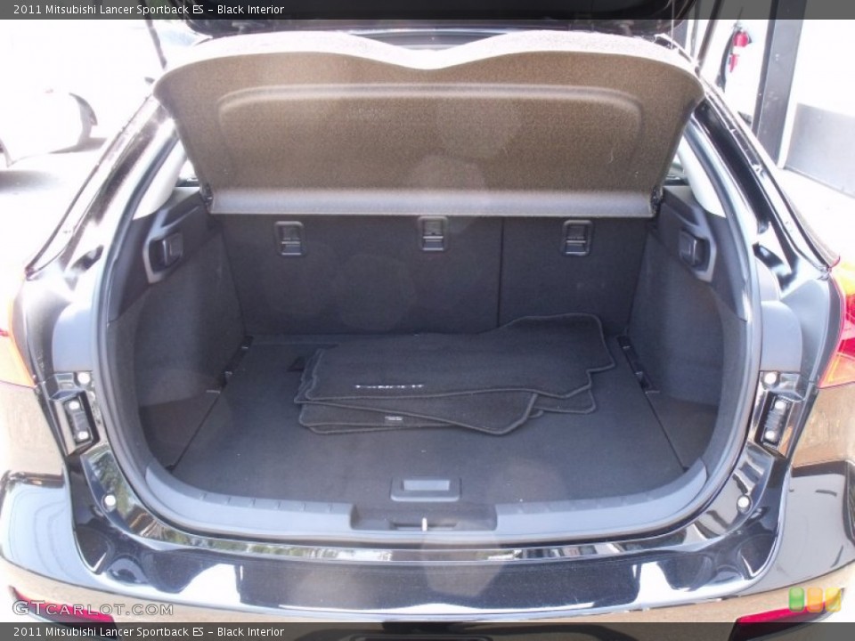 Black Interior Trunk for the 2011 Mitsubishi Lancer Sportback ES #70862673