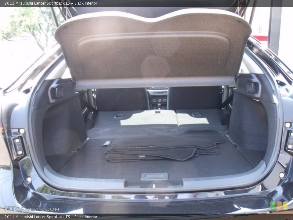 Black Interior Trunk for the 2011 Mitsubishi Lancer Sportback ES #70862685