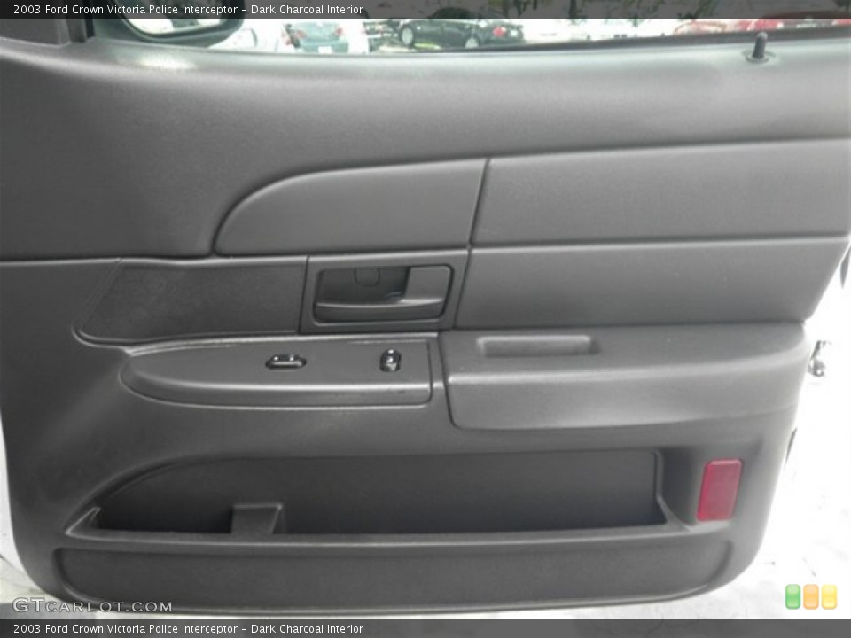 Dark Charcoal Interior Door Panel for the 2003 Ford Crown Victoria Police Interceptor #70869043