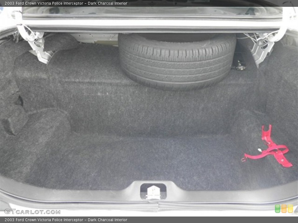 Dark Charcoal Interior Trunk for the 2003 Ford Crown Victoria Police Interceptor #70869133