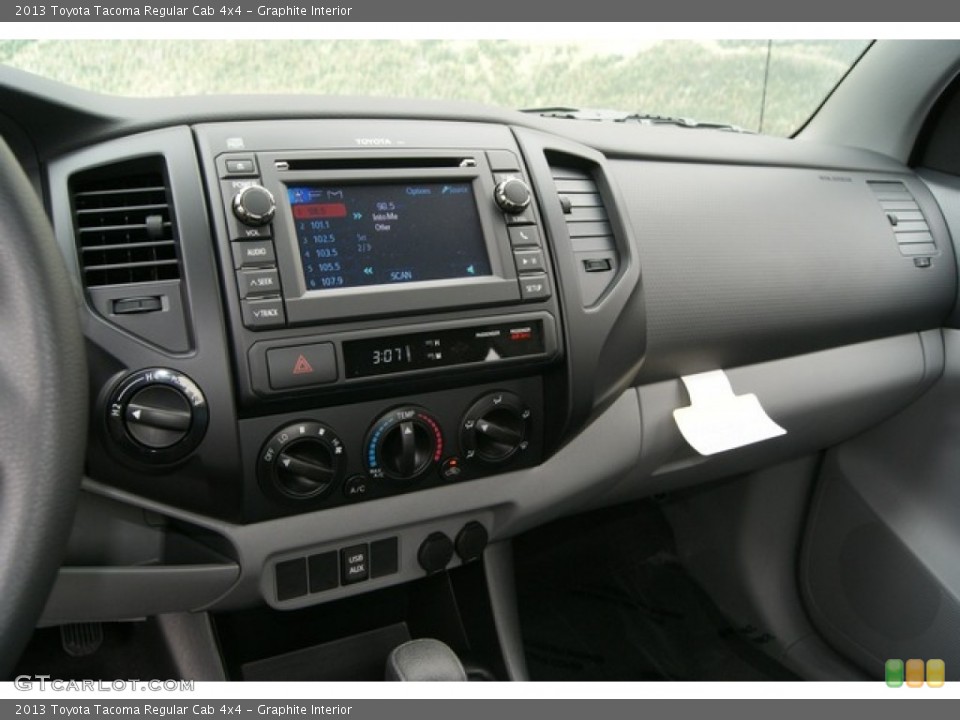 Graphite Interior Dashboard for the 2013 Toyota Tacoma Regular Cab 4x4 #70871896