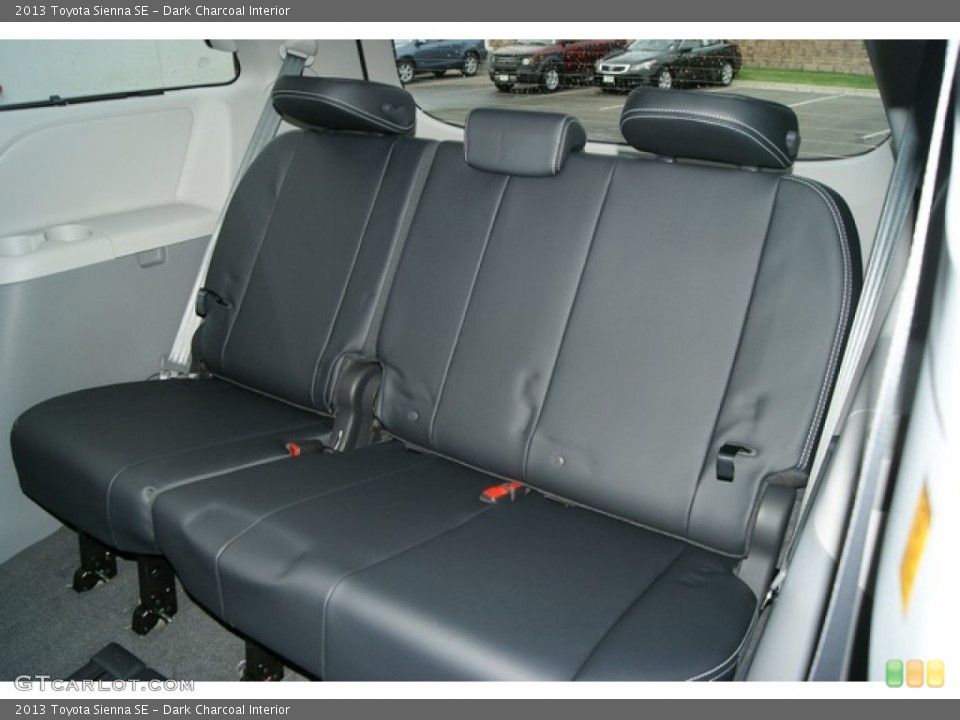 Dark Charcoal Interior Rear Seat for the 2013 Toyota Sienna SE #70872109