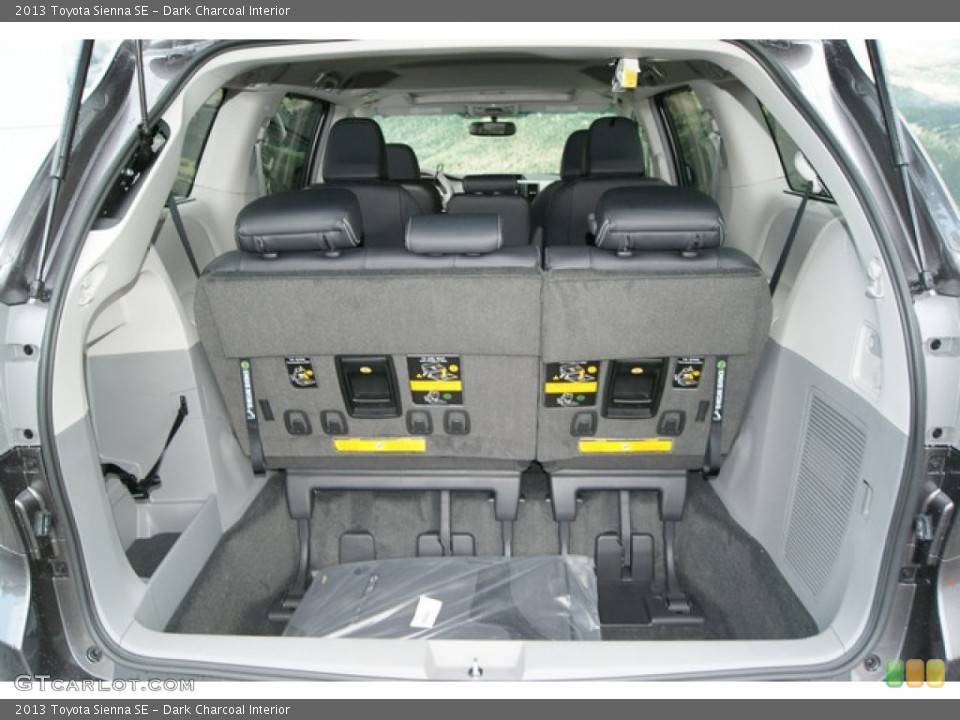 Dark Charcoal Interior Trunk for the 2013 Toyota Sienna SE #70872118