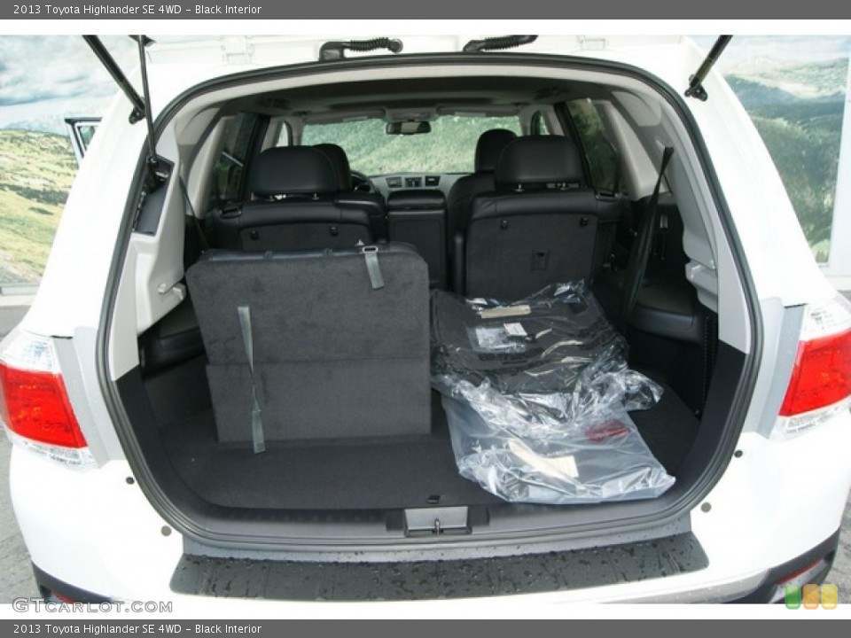 Black Interior Trunk for the 2013 Toyota Highlander SE 4WD #70872480