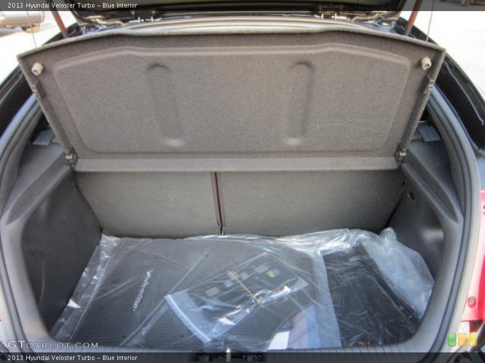 Blue Interior Trunk for the 2013 Hyundai Veloster Turbo #70874119