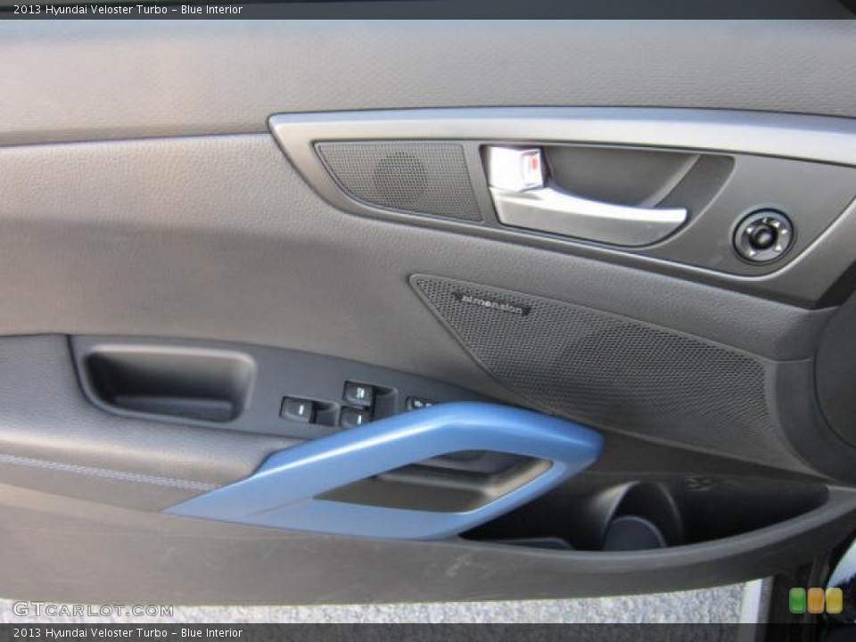 Blue Interior Door Panel for the 2013 Hyundai Veloster Turbo #70874146