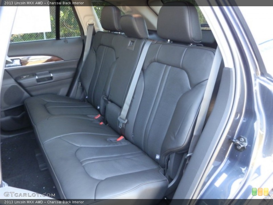 Charcoal Black Interior Rear Seat for the 2013 Lincoln MKX AWD #70874545