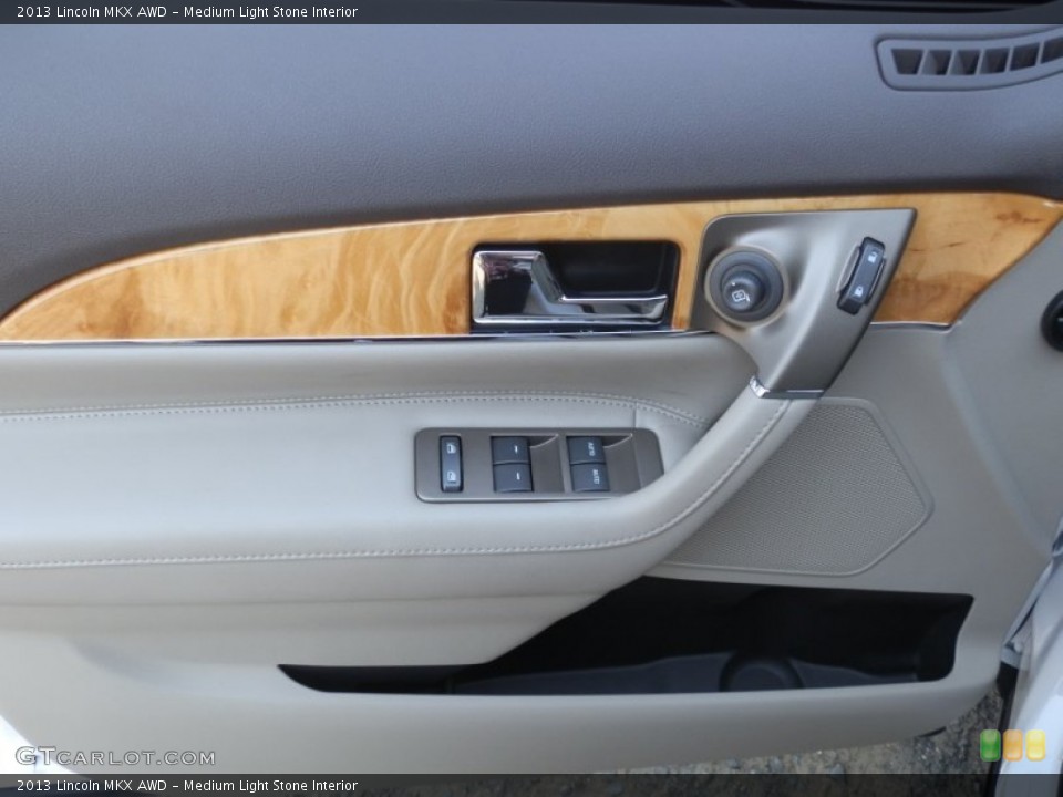 Medium Light Stone Interior Door Panel for the 2013 Lincoln MKX AWD #70874731