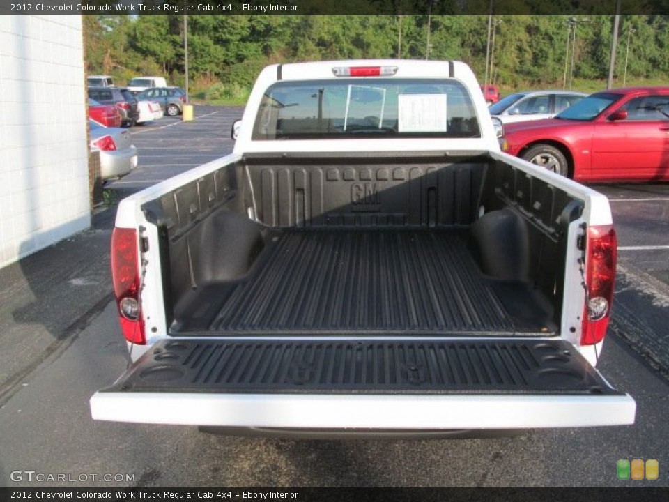 Ebony Interior Trunk for the 2012 Chevrolet Colorado Work Truck Regular Cab 4x4 #70876768