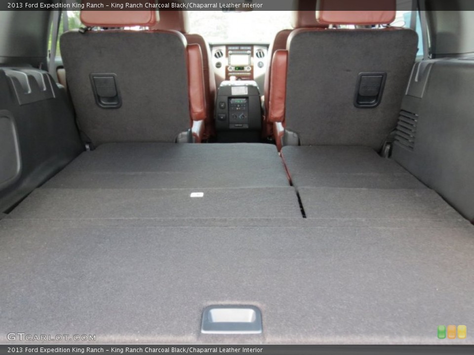 King Ranch Charcoal Black/Chaparral Leather Interior Trunk for the 2013 Ford Expedition King Ranch #70880251