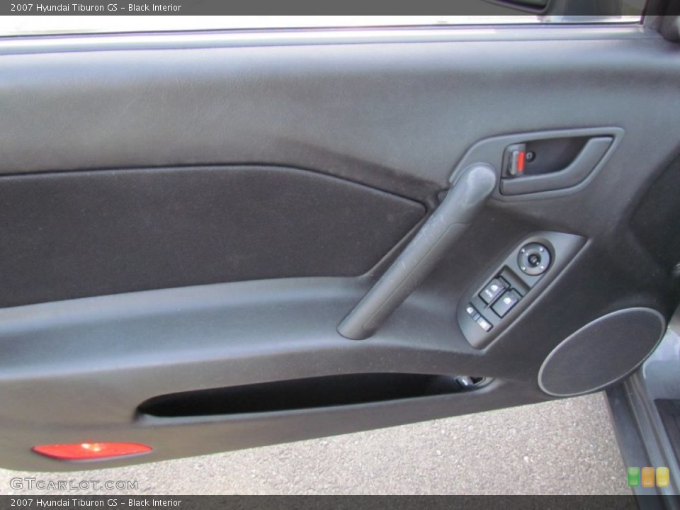 Black Interior Door Panel for the 2007 Hyundai Tiburon GS #70880548