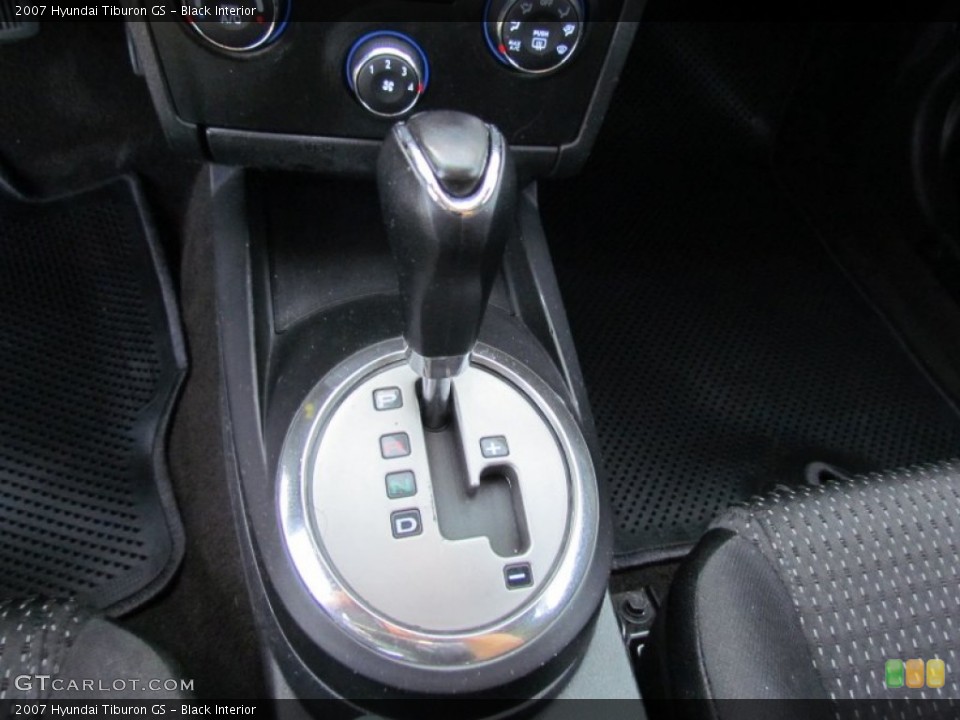 Black Interior Transmission for the 2007 Hyundai Tiburon GS #70880581