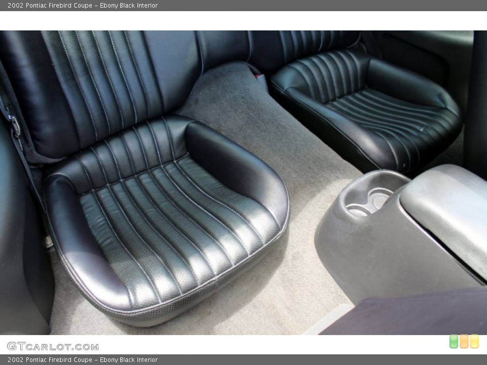 Ebony Black Interior Photo for the 2002 Pontiac Firebird Coupe #70883632