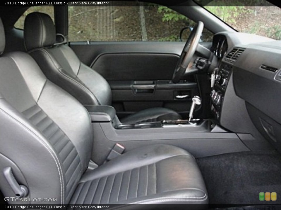 Dark Slate Gray Interior Photo for the 2010 Dodge Challenger R/T Classic #70884040