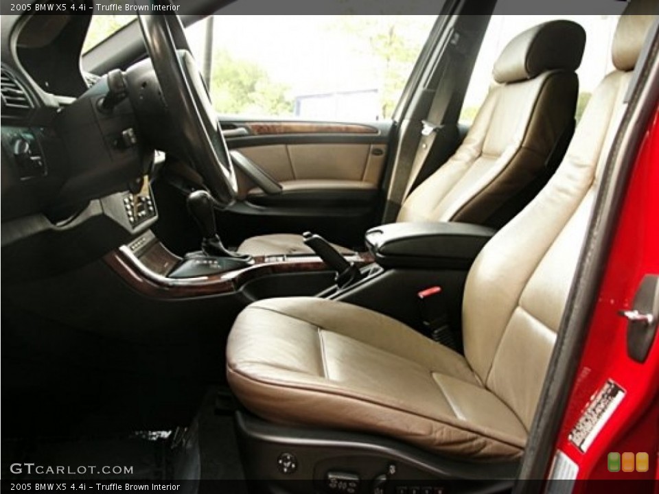 Truffle Brown 2005 BMW X5 Interiors