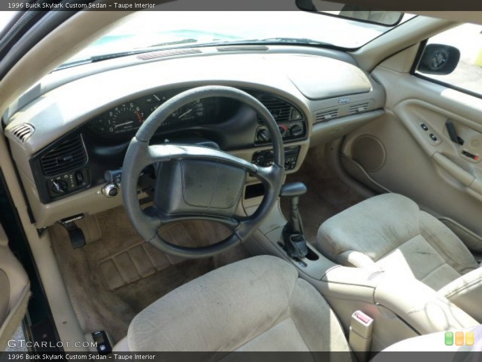 Taupe 1996 Buick Skylark Interiors