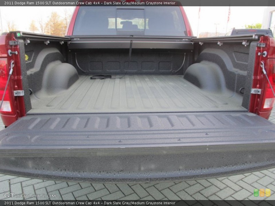 Dark Slate Gray/Medium Graystone Interior Trunk for the 2011 Dodge Ram 1500 SLT Outdoorsman Crew Cab 4x4 #70888474