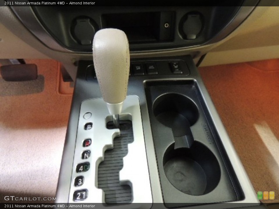 Almond Interior Transmission for the 2011 Nissan Armada Platinum 4WD #70891762