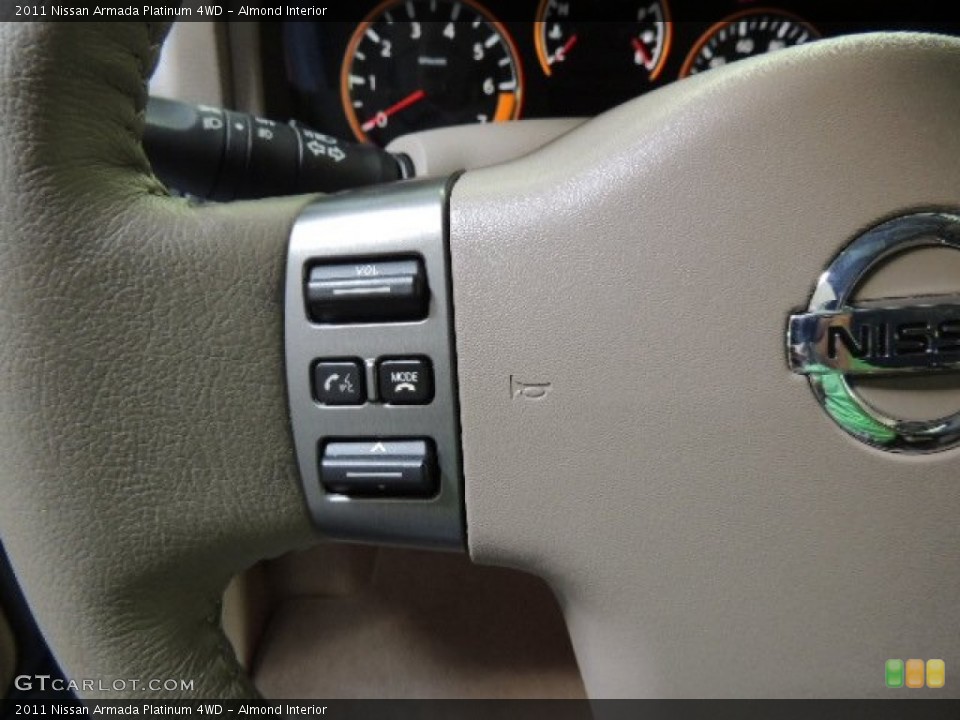 Almond Interior Controls for the 2011 Nissan Armada Platinum 4WD #70891783