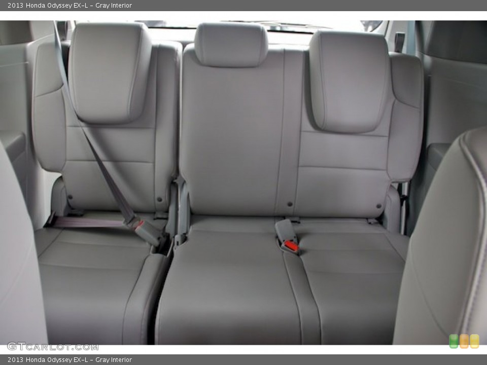 Gray Interior Rear Seat for the 2013 Honda Odyssey EX-L #70894072