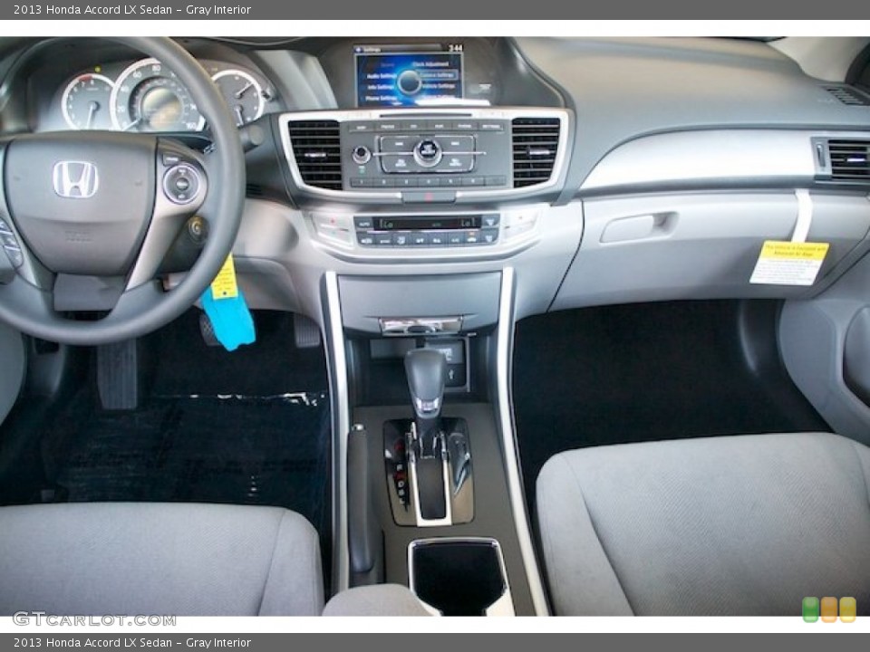 Gray Interior Dashboard for the 2013 Honda Accord LX Sedan #70894225