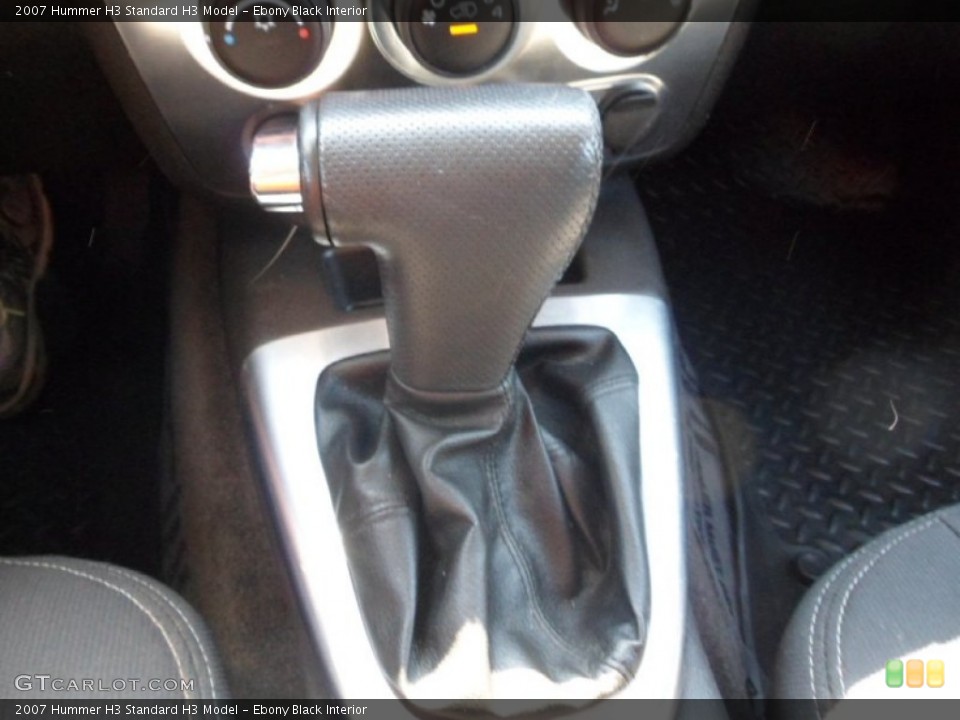 Ebony Black Interior Transmission for the 2007 Hummer H3  #70898695