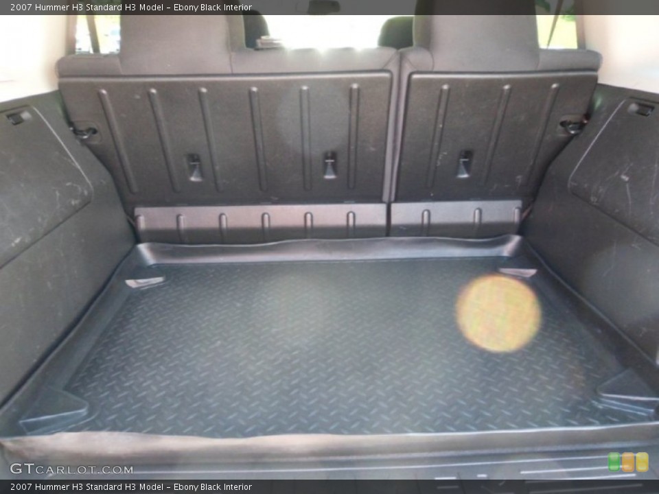 Ebony Black Interior Trunk for the 2007 Hummer H3  #70898758