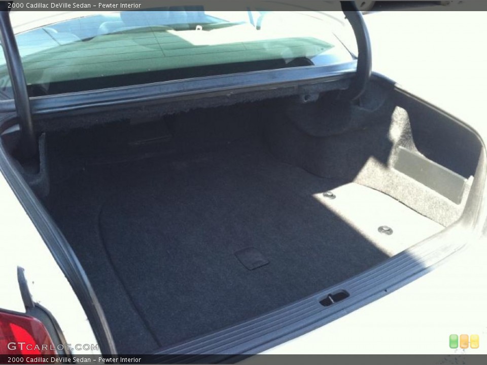 Pewter Interior Trunk for the 2000 Cadillac DeVille Sedan #70905331